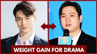TOP KOREAN ACTOR WHO GAINED WEIGHT FOR DRAMA ROLES  | FAT KOREAN ACTORS 2025 #kdrama