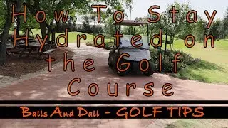 B.A.D. Golf Tips - How to stay hydrated on the golf course (Funny)