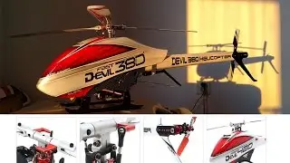 ALZRC Devil 420 FAST FBL RC Helicopter Super Combo
