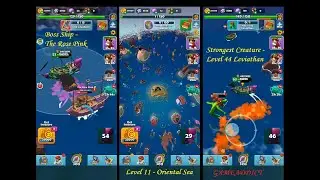 Pirate Raid Caribbean Battle - Oriental Sea - Level 10, All Tasks Done, All Creatures/Boss Defeated
