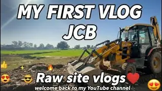 Hinglish:8 Saal ka Experience 😎Aur Meara Pehal JCB Vlogs?❤️
