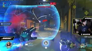 PRO TANK MAIN - MOUFFIN SIGMA! 45 ELIMS! [ OVERWATCH SEASON 19 TOP 500 ]