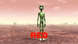 Dame Tu Cosita Funny Learn Colors Alien Dance