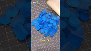 Cutting Blue Topaz into faceted Gemstones! | Swiss Blue Topaz