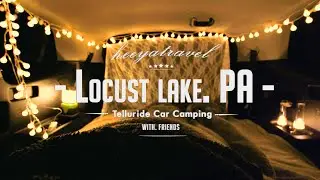 미국캠핑 | ENG | Locust Lake State Park | Water Front View | Korean BBQ | 뉴욕근교 캠핑장소개 | 텔룰라이드차박