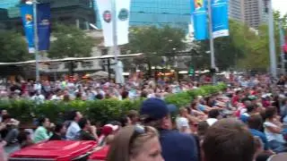 Australian Open on big screen