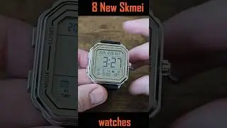 8 New SKMEI watches preview  - part1  #gedmislaguna  #skmei #skmeiwatch  #watch #shorts