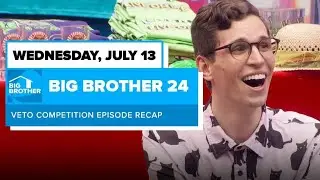 BB24 Episode 3 Veto Recap Wednesday July 13 | Big Brother 24