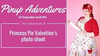 The Adventure of Princess Pie Valentine's photoshoot (behind the scenes)