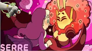 A short visual novel that features a yuri alien - Serre