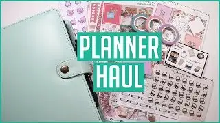 Planner Haul | SimplyGilded, PlanningRoses, Katnipp, & More