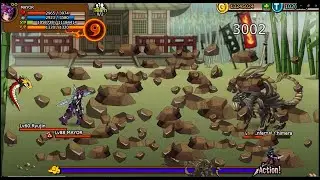 Ninja Saga Infernal Chimera Battle!