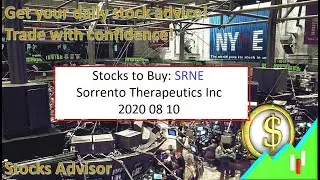 Stocks to Buy: SRNE Sorrento Therapeutics Inc 2020 08 10