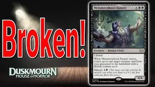Spoiler Spotlight Duskmourn: Metamorphosis Fanatic