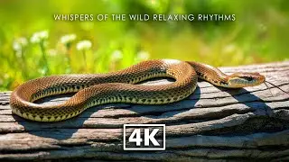 WILD ANIMALS 4K – Quiet Harmony of the Wild with Soft Piano & Natural Ambience