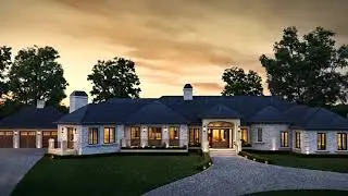 French Country Custom Home Design in Los Angeles, California by Myles Nelson McKenzie Design&reg;