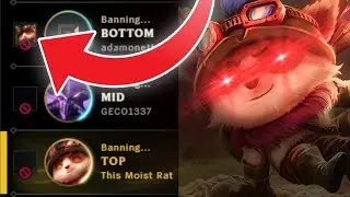 She Banned my Teemo and I Taught Her a Lesson - 5 Games [League of Legends]