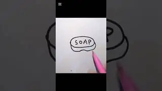 Soap 🧼drawing easy for kids#drawing #ytshorts