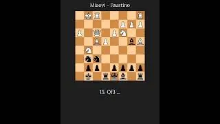 📌 Miaoyi Lu vs Faustino Oro #LuMiaoyi #Oro #LeyendasYProdigios2025 #BerlinDefense #ChessPulse #Chess