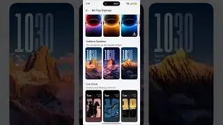 Realme UI 7.0 Flux Theme Live Wallpaper #newupdate #flux #realme #realmeui7