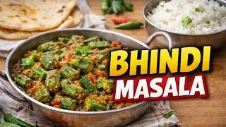 EASY BHINDI MASALABHINDI MASALA RECIPE#bhindimasalarecipe #cookingmaster 👨&zwj;🍳