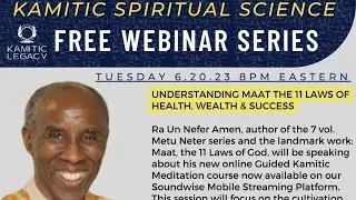 MAAT   11 LAWS OF HEALTH WEALTH & SUCCESS | RA UN NEFER AMEN |