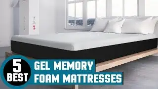 Mattress: 5 Best Memory Foam Mattress Topper Review In 2026 | Cool Gel Memory Foam Queen Mattress