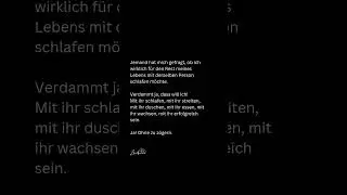 Die sch&ouml;nste Antwort auf die Frage nach der Liebe ❤️🔥