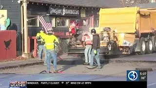 Thomaston Avenue to reopen after water main break hurt Waterbury businesses