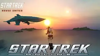 Star Trek Online - Flying Around | Risa Lohlunat Festival Event 2021