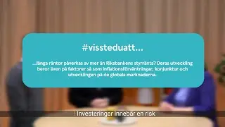 L&aring;nga r&auml;ntor, med Frida S&ouml;derlind, sparacoach p&aring; Swedbank Robur