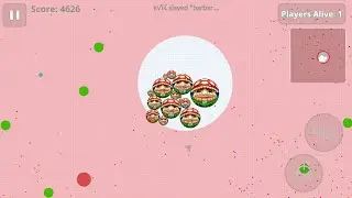Agar.io 4 battle potions in a row Battle Royal mode