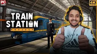 Train Station Simulator Gameplay Walkthrough Part 1 (Train Station Project) By TRG #viralvideo