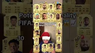 Potential vs Reality Fifa21 versus Eafc25 ft.Mbapp&egrave;,Rodrygo and Dybala