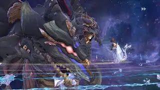 [FINAL BOSS FIGHT] World Of Final Fantasy - Exnine Bahamut + True Ending