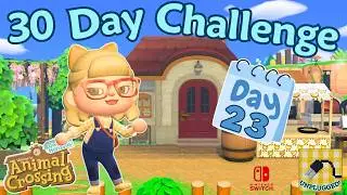 🍃 30 Day ACNH Challenge day 23 offline | Cozy Farm to Table Restaurant for Pecan | Animal Crossing