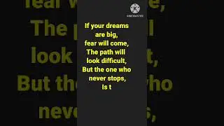 Big Dreams Motivation Quote in Hindi & English by P L YADAV Sir