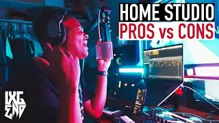 8 PROS & CONS Of A Home STUDIO SETUP For Music Production