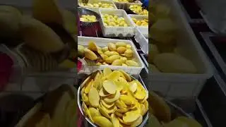 Boost Mango Processing Efficiency: The Bway Curved Knife Solution for Food Processors
