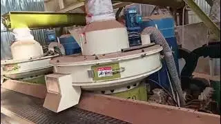 TONY Wood Pellet Line#woodchipper #woodpelletmachine #hammermill #machine #biomassfuel #factory