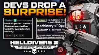 Helldivers 2 - New Free Stratagem & Future Patch!