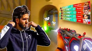 Scream *NEW* Sensitivity and Crosshair is the Best on Valorant