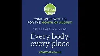Queensland Walks Month 2022 animation