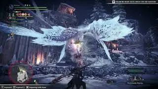 MHW Iceborne: USJ Shine On Forever: Velkhana at Seliana Supply Cache