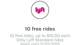 lyft free ride restrictions