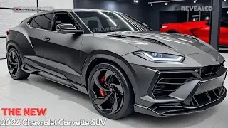 Самый амбициозный ход Chevy: 2026 Chevrolet Corvette Suv - внедорожник, никто не ожидал 🤯