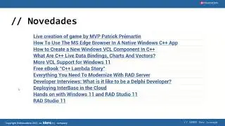 Embarcadero Dev Lounge - S01E04 - RAD Server Lite