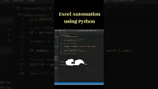 Excel automation using Python| python  projects