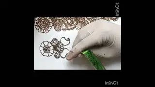 Simple Arabic mehndi design ❤️✨