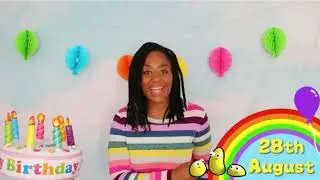 CBeebies Birthday 28th August 2020